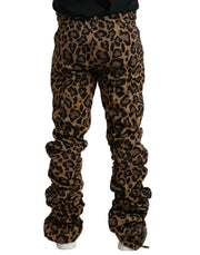 Chic Leopard Print Jogger Pants Dolce & Gabbana