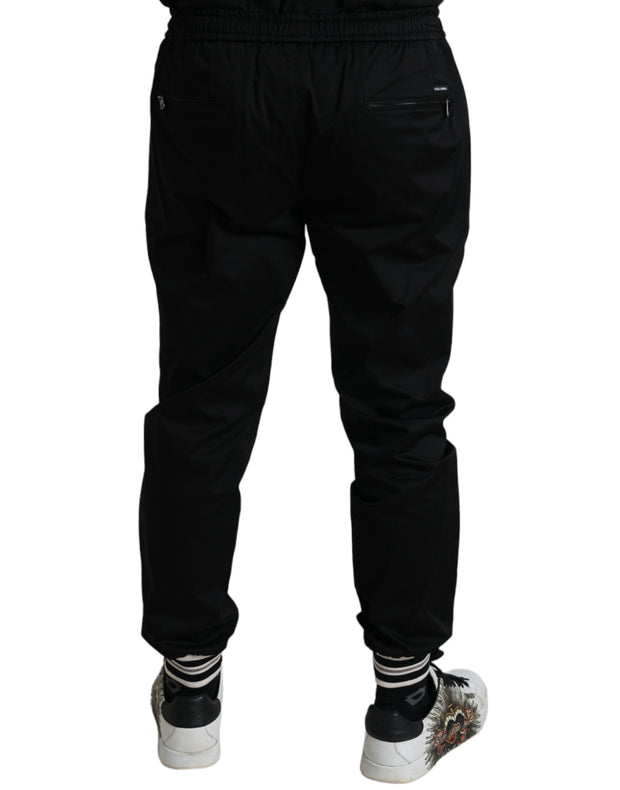 Sleek Skinny Cotton Jogger Pants Dolce & Gabbana