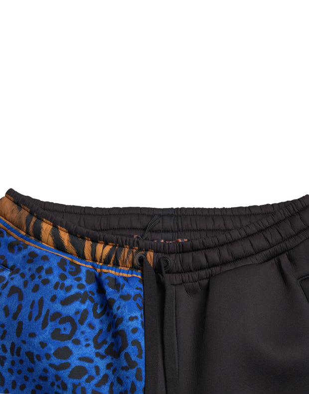 Elegant Tiger Print Joggers Dolce & Gabbana