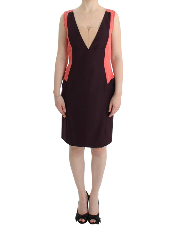 Multicolor Pencil Dress with Artistic Flair CO|TE