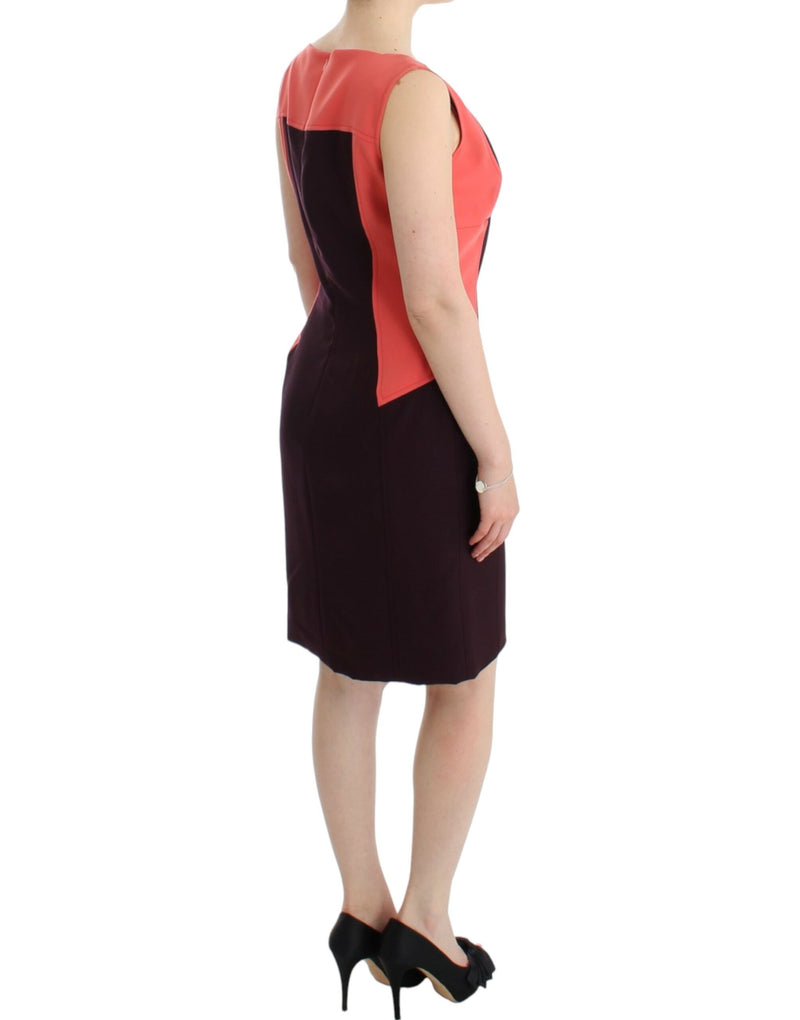 Multicolor Pencil Dress with Artistic Flair CO|TE