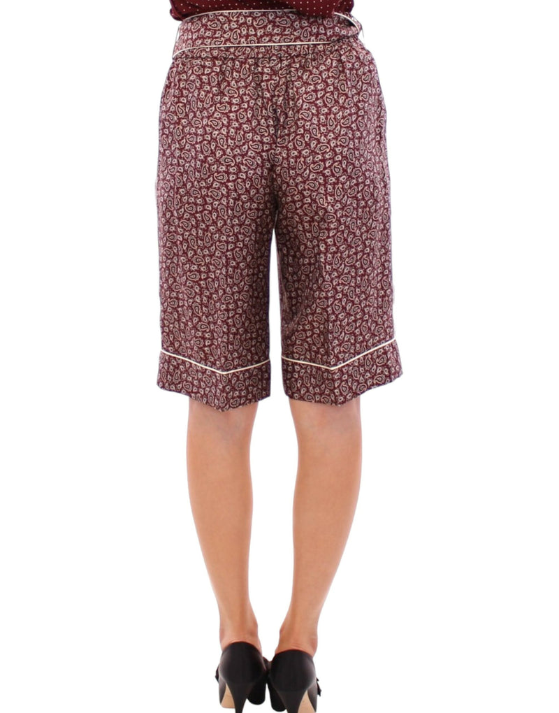 Chic Silk Pajama Shorts Dolce & Gabbana