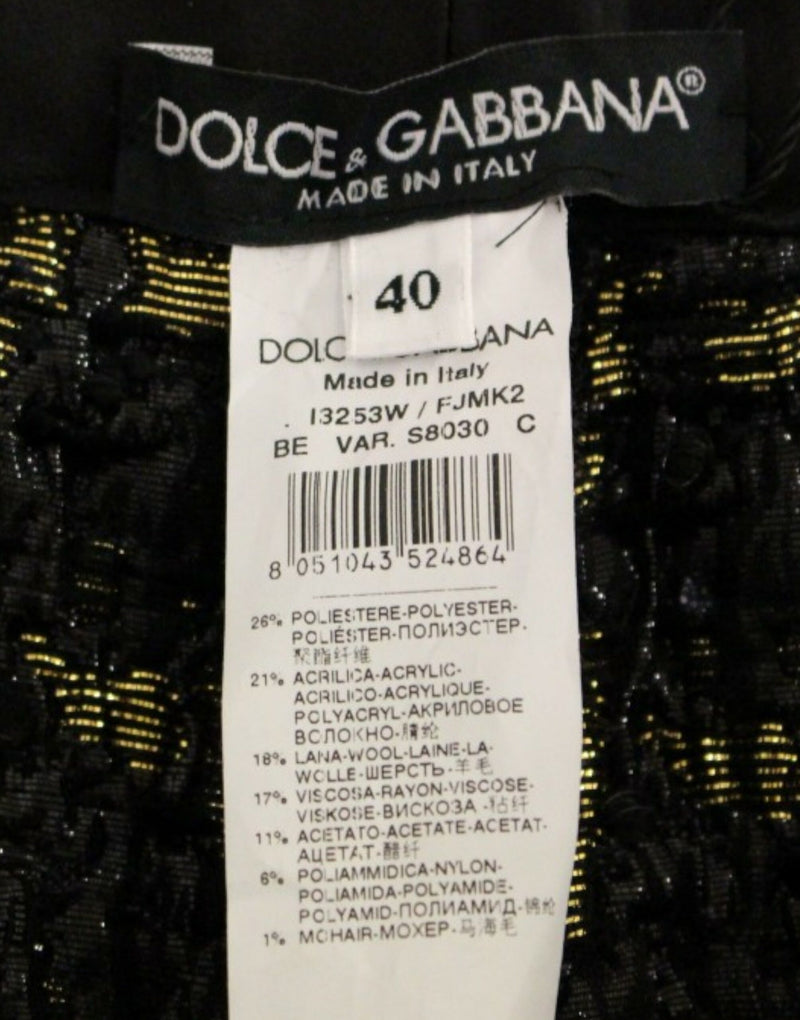 Elegant Designer Woven Shorts Dolce & Gabbana