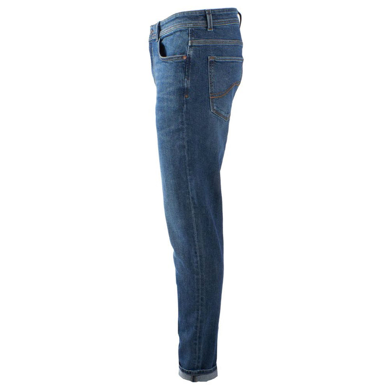 Chic Dark Wash Comfort Denim Jeans Yes Zee