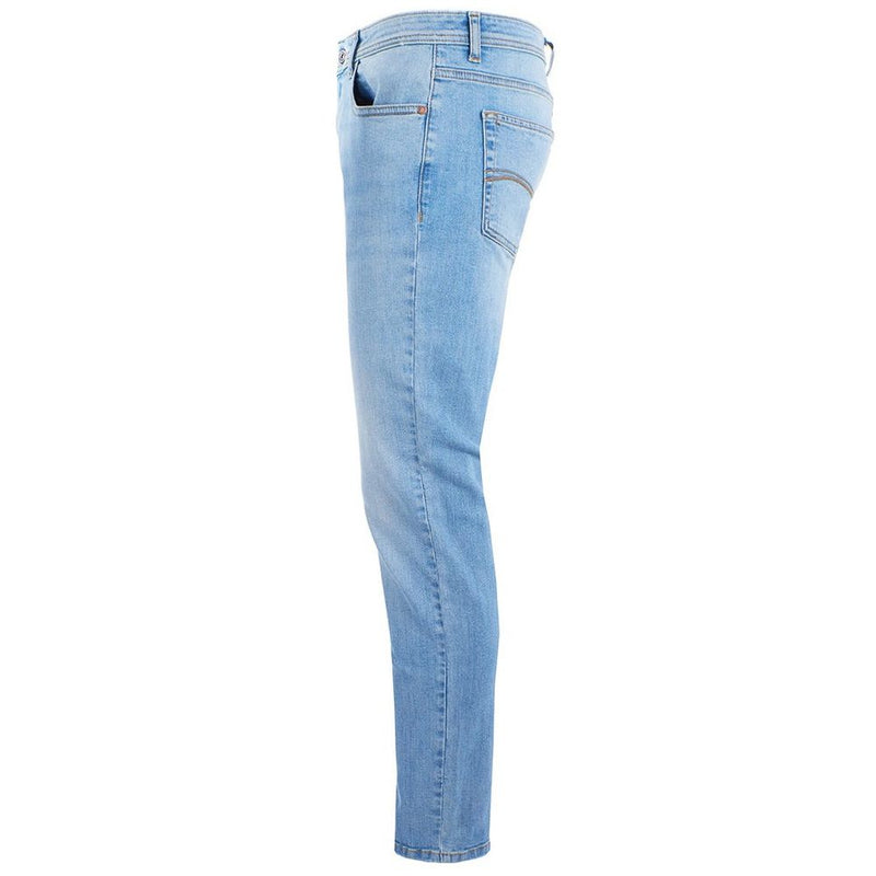 Sleek Comfort Denim Five-Pocket Light Wash Jeans Yes Zee