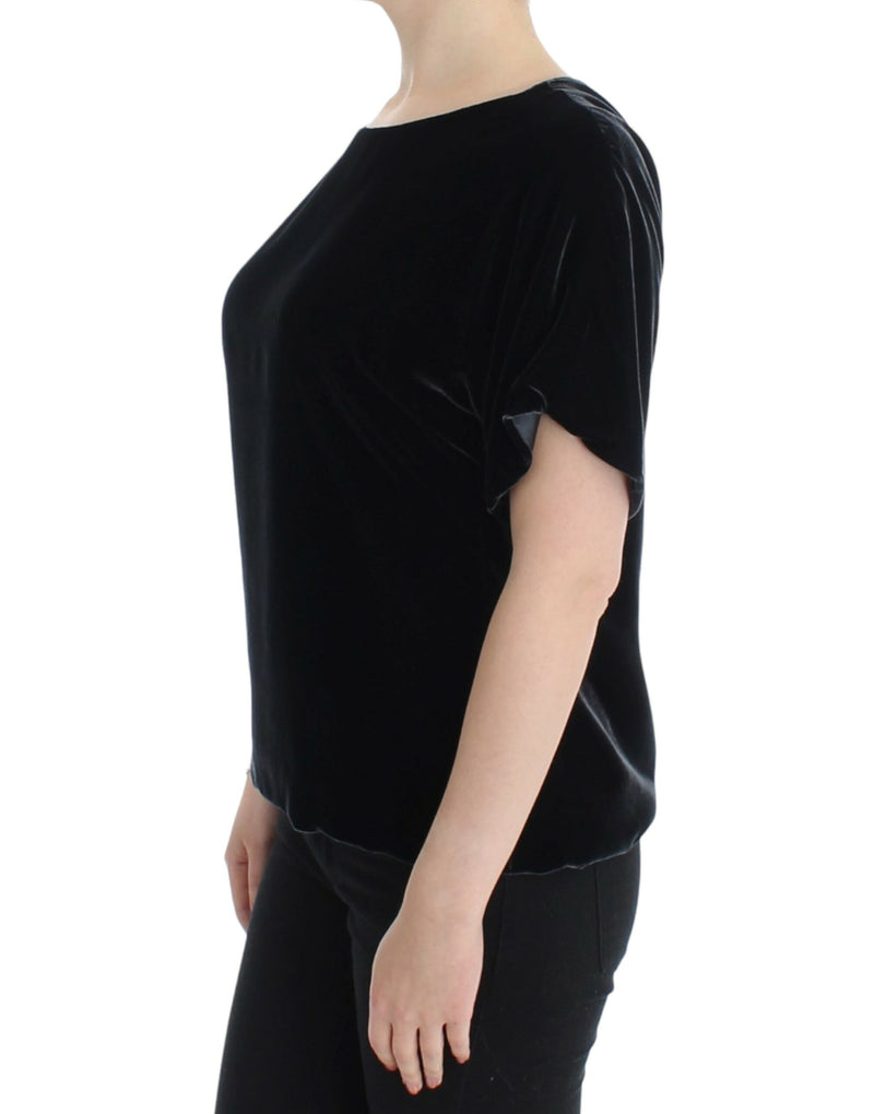 Enchanting Velvet Short Sleeve Top Dolce & Gabbana