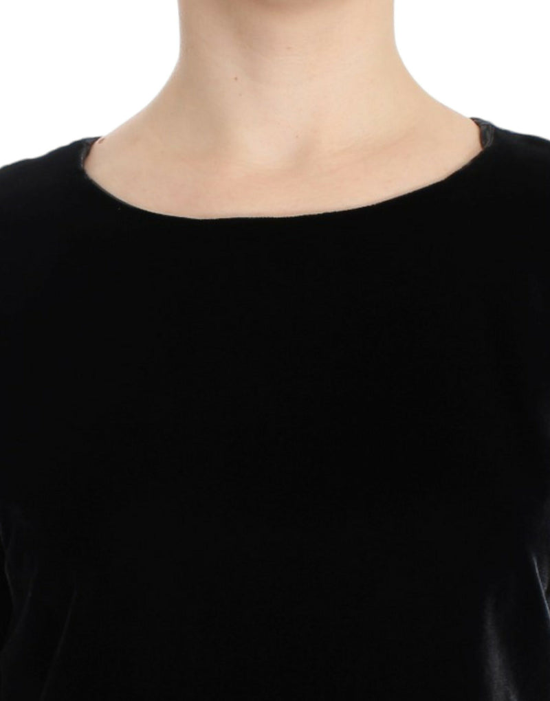Enchanting Velvet Short Sleeve Top Dolce & Gabbana