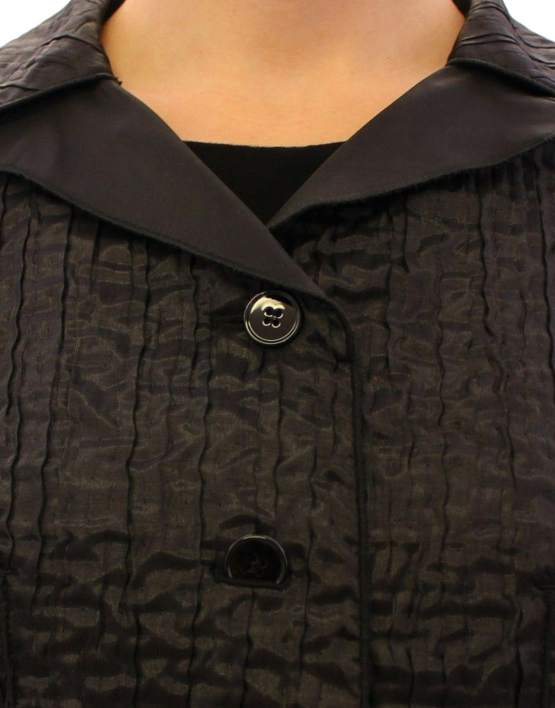 Elegant Black Bolero Shrug Jacket Dolce & Gabbana