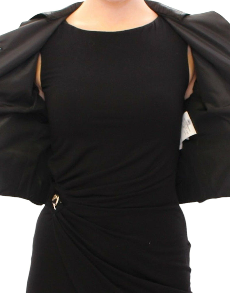 Elegant Black Bolero Shrug Jacket Dolce & Gabbana