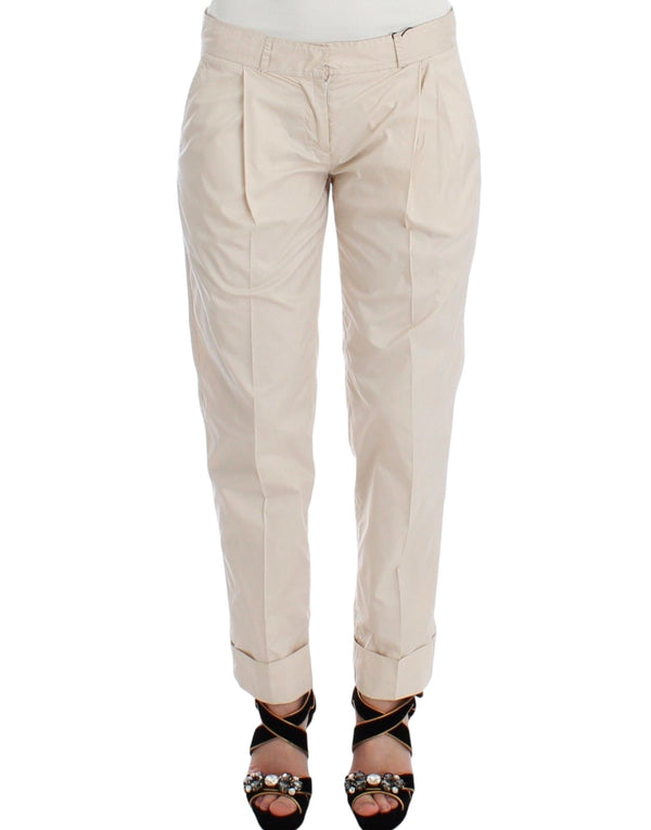 Chic Beige Chino Pants - Elegance Redefined Ermanno Scervino