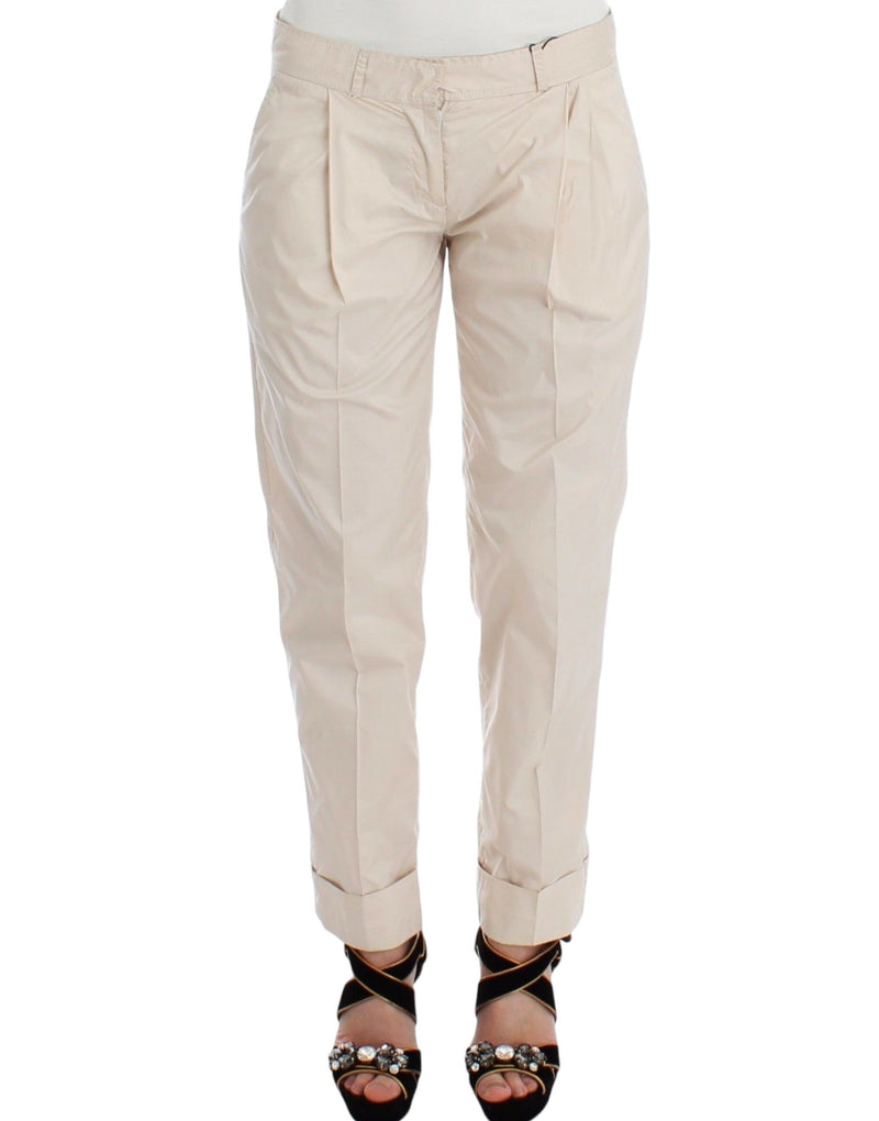 Chic Beige Chino Pants - Elegance Redefined Ermanno Scervino