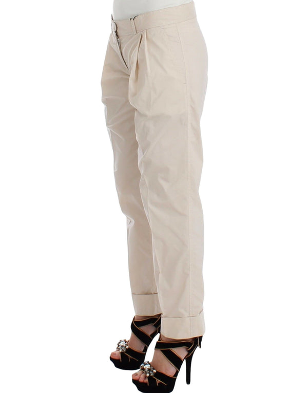 Chic Beige Chino Pants - Elegance Redefined Ermanno Scervino