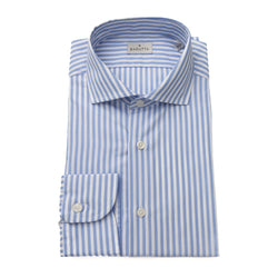 Light Blue Cotton Men Shirt Bagutta