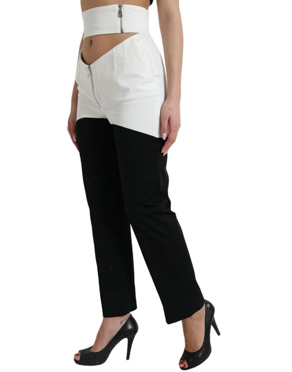 High Waist Tapered Chic Pants Dolce & Gabbana