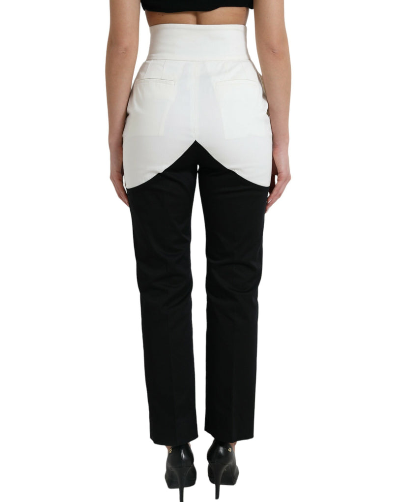 High Waist Tapered Chic Pants Dolce & Gabbana