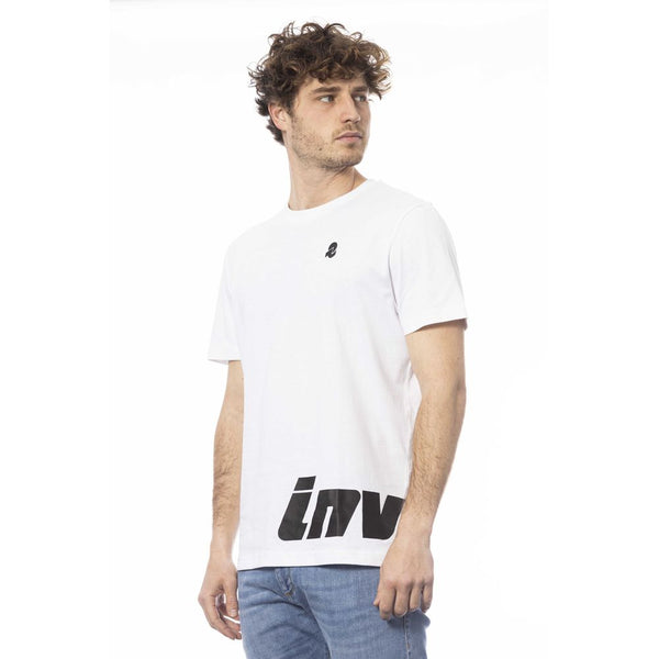 White Cotton Men's T-Shirt Invicta