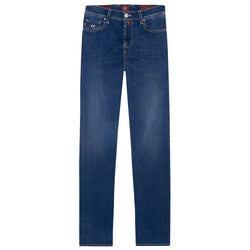 Elegant Stretch Cotton Men's Jeans Tramarossa