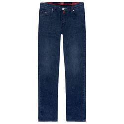 Elegant Stretch Cotton Men's Jeans Tramarossa