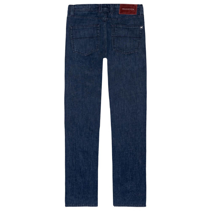 Elegant Stretch Cotton Men's Jeans Tramarossa