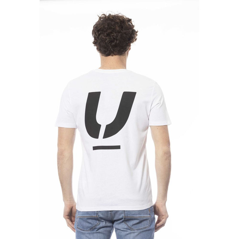 White Cotton Men T-Shirt Ungaro Sport