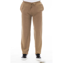 Beige Linen Men Trouser Alpha Studio