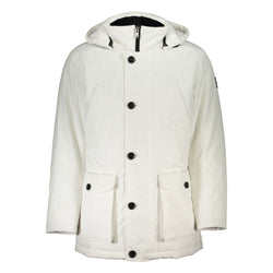 White Polyamide Men Jacket Hugo Boss