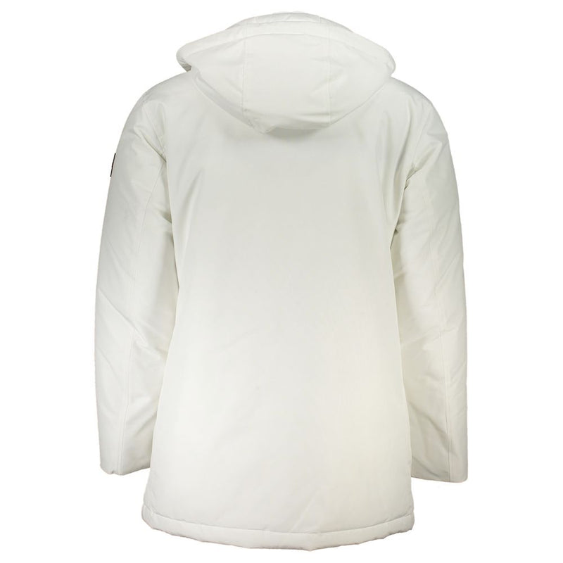 White Polyamide Men Jacket Hugo Boss