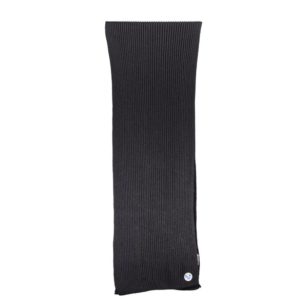 Black Cotton Men Scarf North Sails