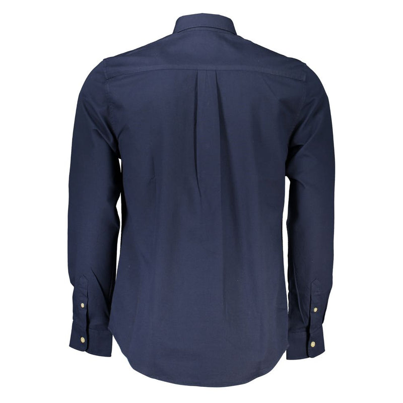 Blue Cotton Men Shirt North Sails