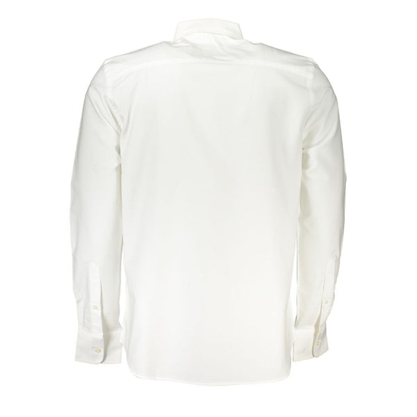 White Cotton Men Shirt North Sails