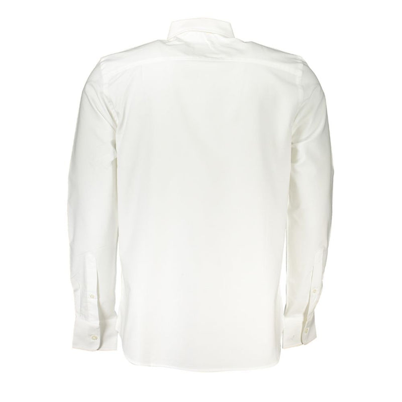 White Cotton Men Shirt North Sails