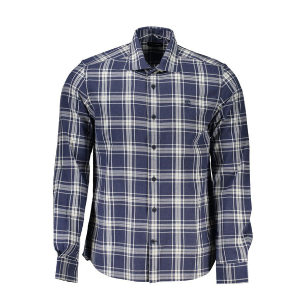 Blue Cotton Men Shirt North Sails