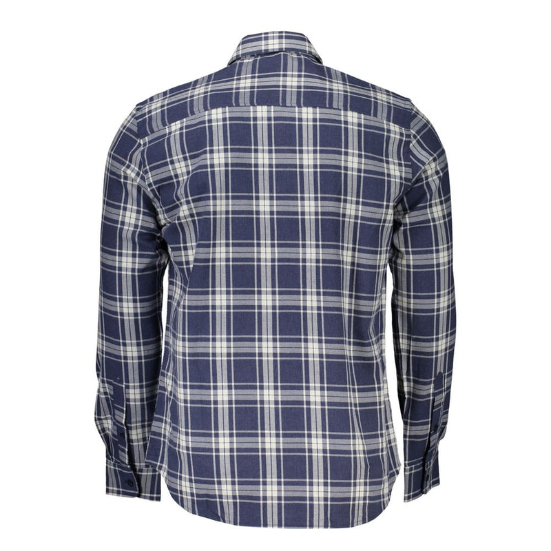 Blue Cotton Men Shirt North Sails