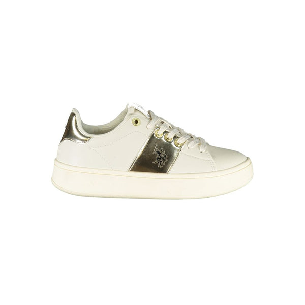 Beige Polyethylene Women Sneaker U.S. POLO ASSN.