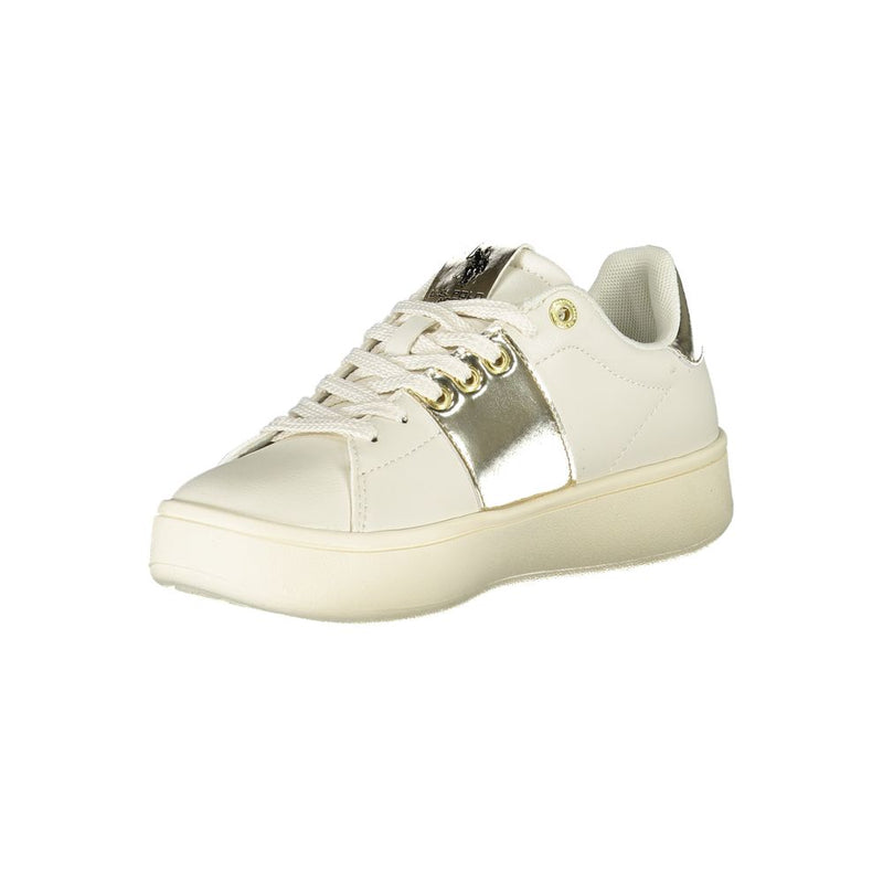 Beige Polyethylene Women Sneaker U.S. POLO ASSN.