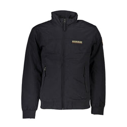 Black Polyamide Men Jacket Napapijri