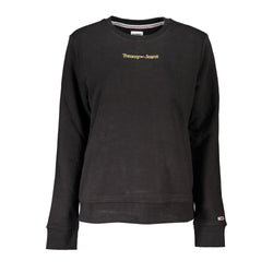 Black Cotton Women Sweater Tommy Hilfiger