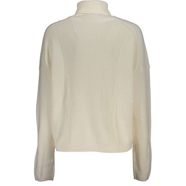 White Cotton Women Sweater Tommy Hilfiger