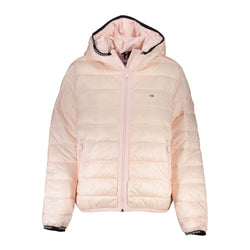 Pink Polyester Women Jacket Tommy Hilfiger