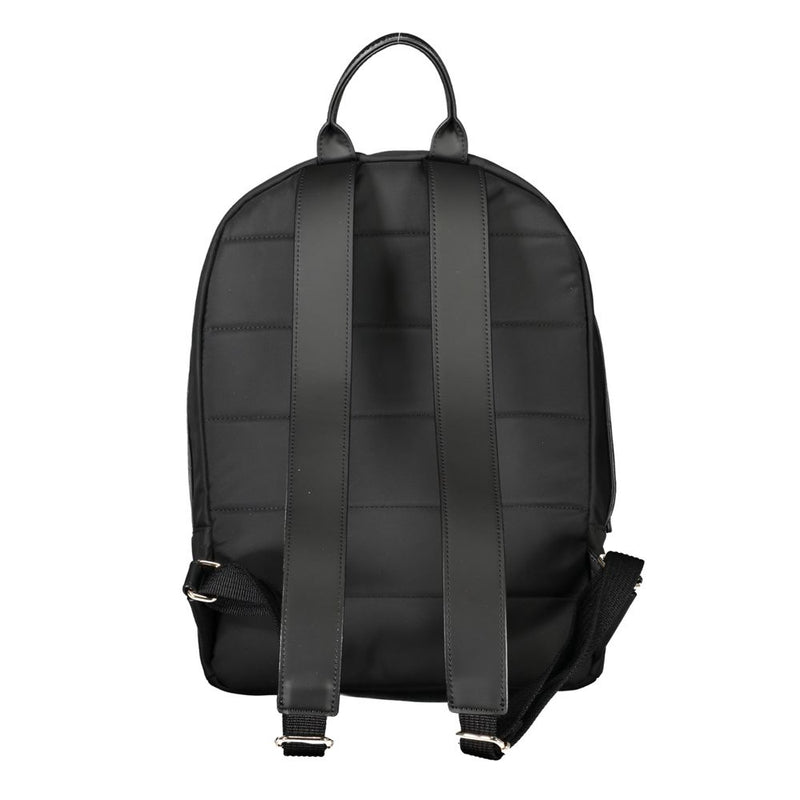 Black Polyester Women Backpack Tommy Hilfiger