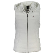 White Polyester Women Jacket Tommy Hilfiger