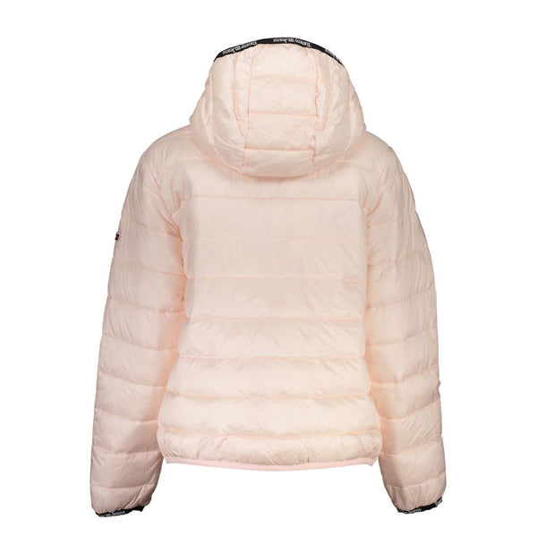 Pink Polyester Women Jacket Tommy Hilfiger