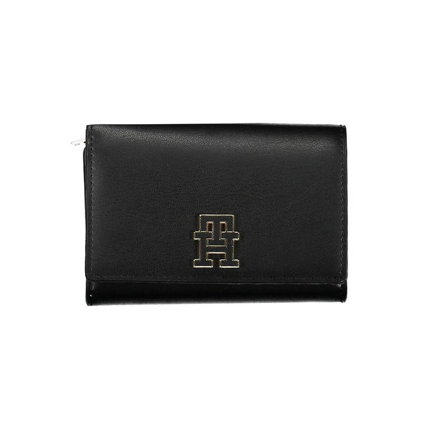 Black Polyethylene Women Wallet Tommy Hilfiger