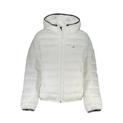 White Polyester Women Jacket Tommy Hilfiger