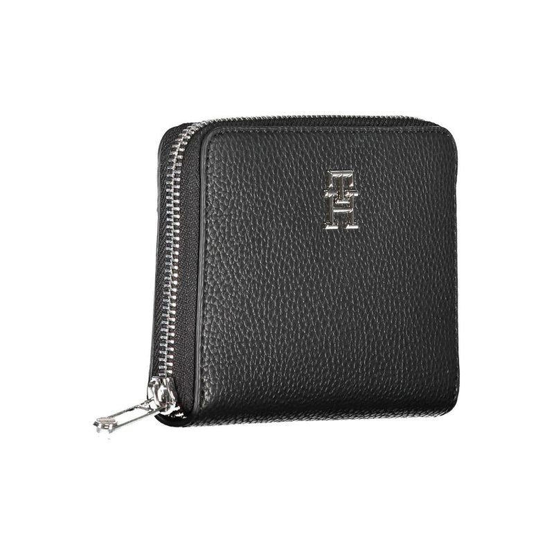 Black Polyethylene Women Wallet Tommy Hilfiger