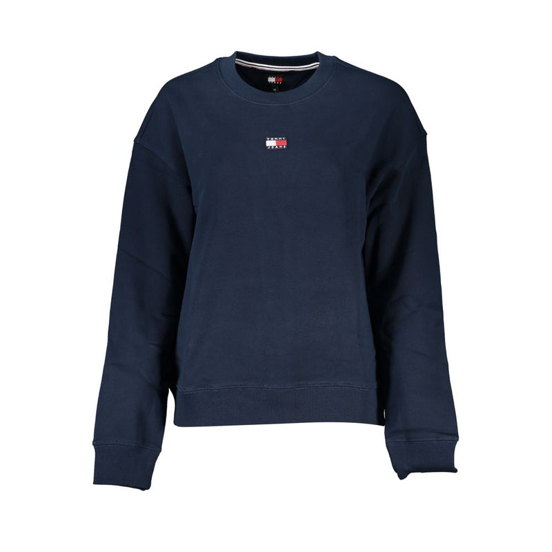 Blue Cotton Women Sweater Tommy Hilfiger