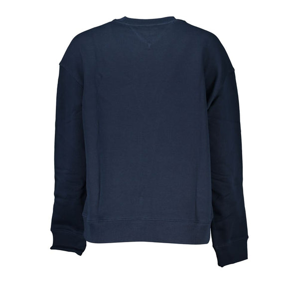 Blue Cotton Women Sweater Tommy Hilfiger