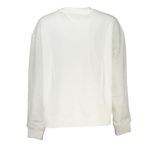 White Cotton Women Sweater Tommy Hilfiger