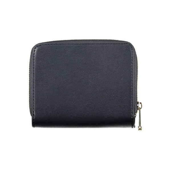 Sleek Blue Polyethylene Wallet Tommy Hilfiger