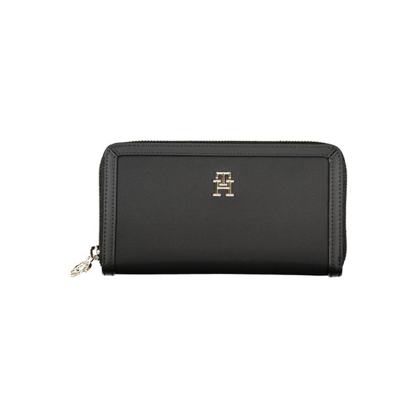 Chic Black Multi-Compartment Wallet Tommy Hilfiger